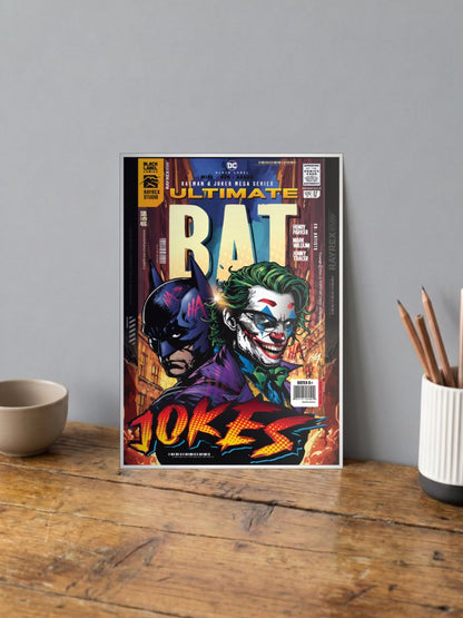 Gotham's Laughter | Batman | Comic Book Poster