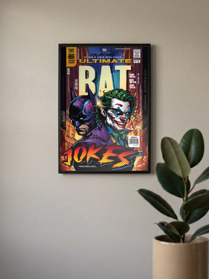 Gotham's Laughter | Batman | Comic Book Poster