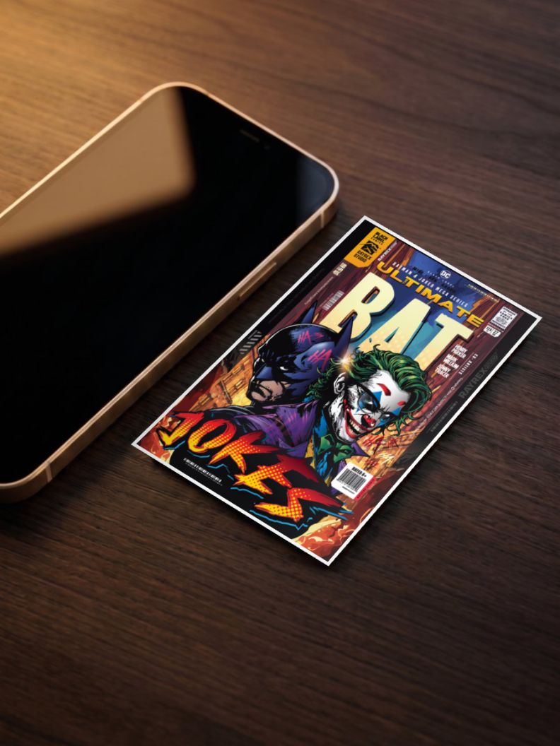Gotham's Laughter | Batman | Comic Book Poster