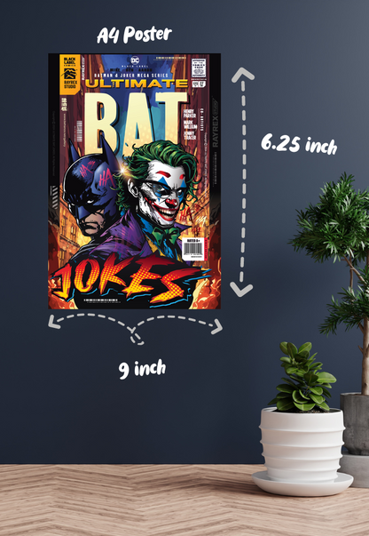 Gotham's Laughter | Batman | Comic Book Poster