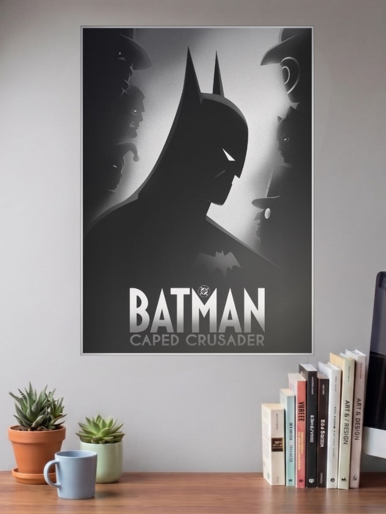 Batman Caped Crusader DC Poster