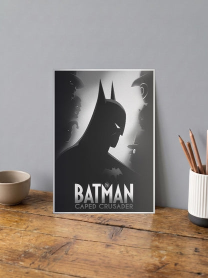 Batman Caped Crusader DC Poster