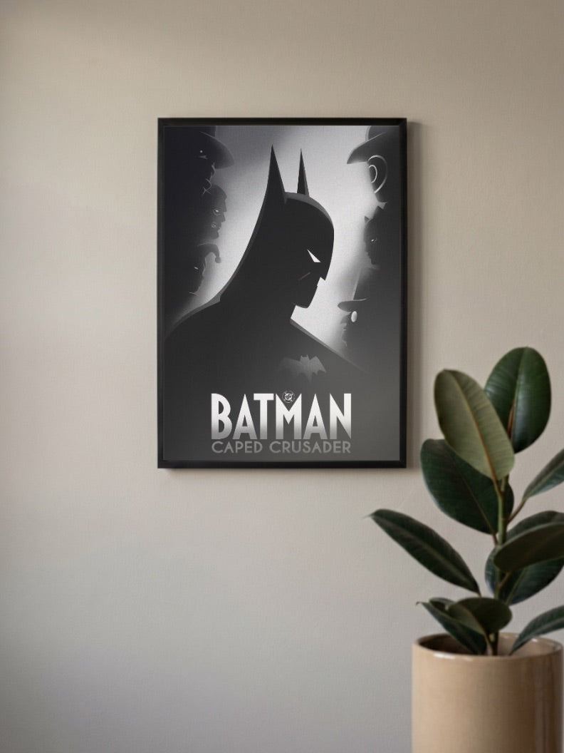 Batman Caped Crusader DC Poster
