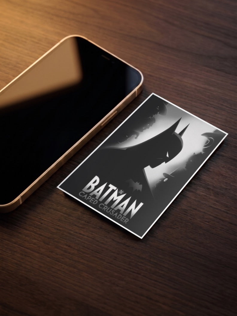 Batman Caped Crusader DC Poster