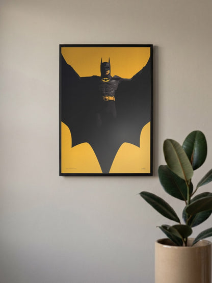 Batman Tim Burton DC Poster