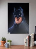 Batman Cartoon Cowl DC Poster