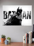 Batman Ink Splatter DC Poster
