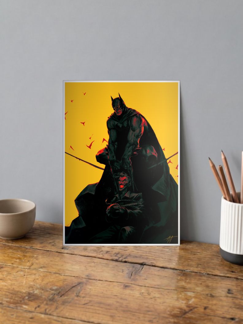 Batman & Joker Poster