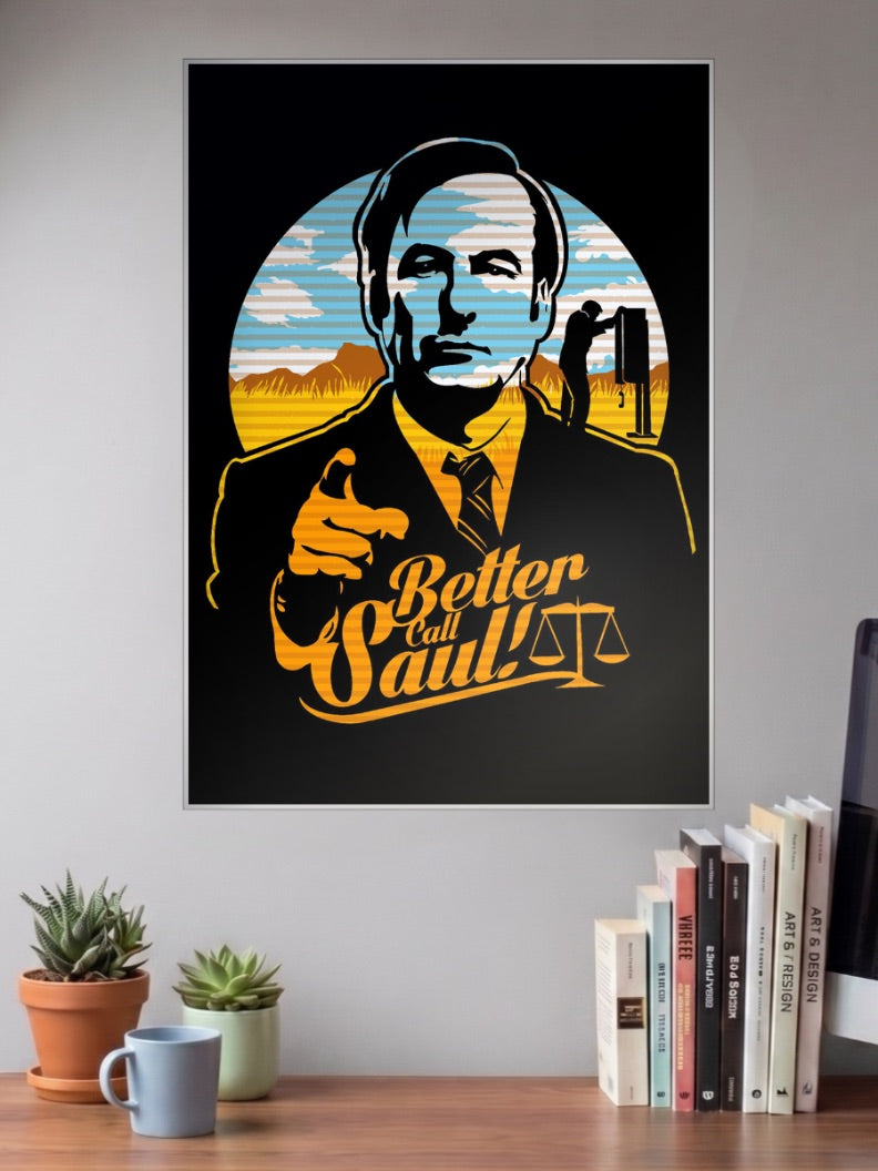 Saul Goodman Better Call Saul Webseries Poster
