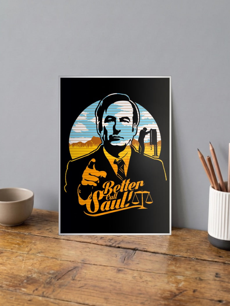 Saul Goodman Better Call Saul Webseries Poster