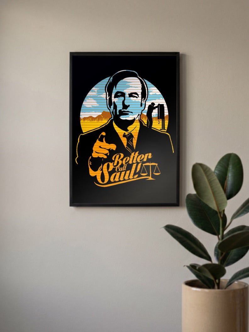 Saul Goodman Better Call Saul Webseries Poster