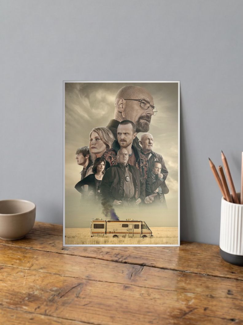 The Chemistry of Chaos | Breaking Bad | Iconic Poster