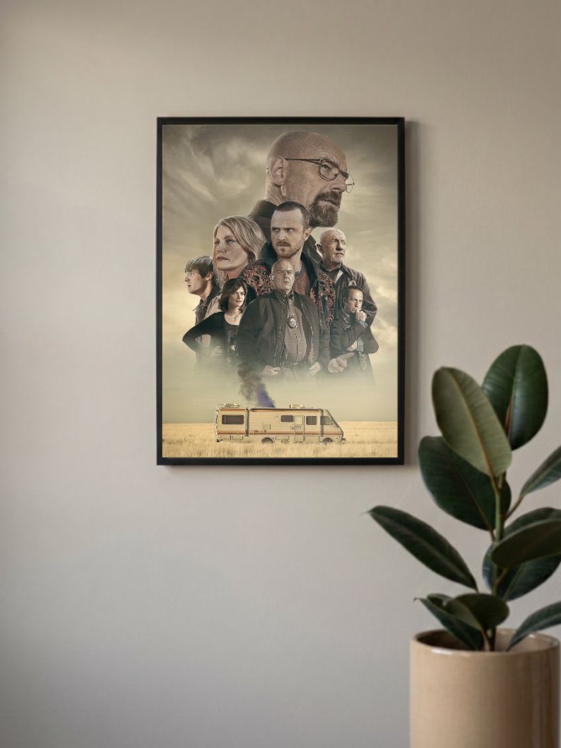 The Chemistry of Chaos | Breaking Bad | Iconic Poster