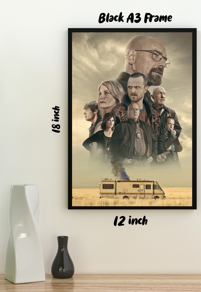 The Chemistry of Chaos | Breaking Bad | Iconic Poster