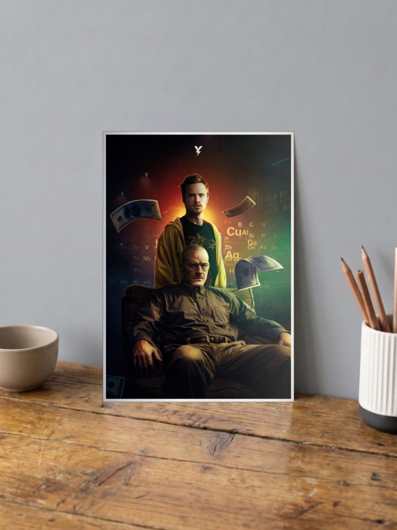 Dynamic Duo | Breaking Bad | Iconic Poster