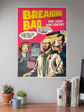 Meth Lab Mayhem | Breaking Bad | Comic Book Poster