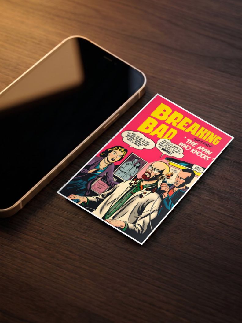 Meth Lab Mayhem | Breaking Bad | Comic Book Poster