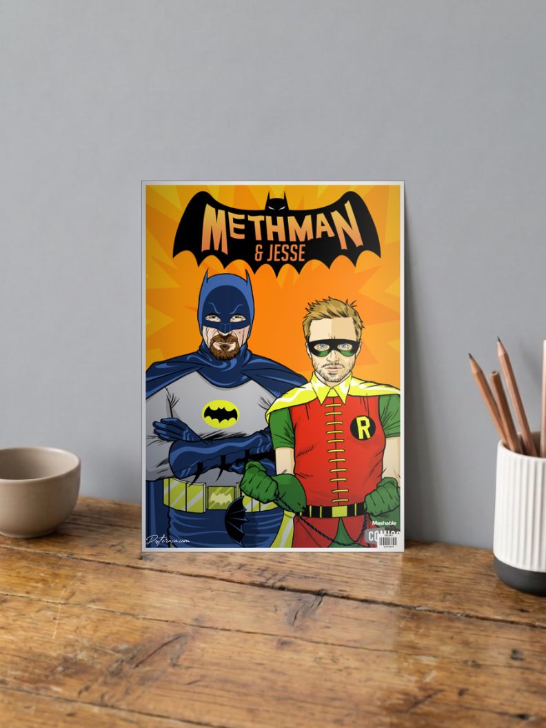 Methman and Jesse- Breaking Bad Poster