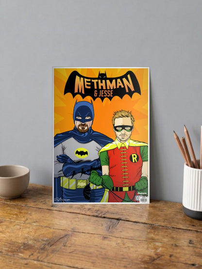 Methman and Jesse- Breaking Bad Poster