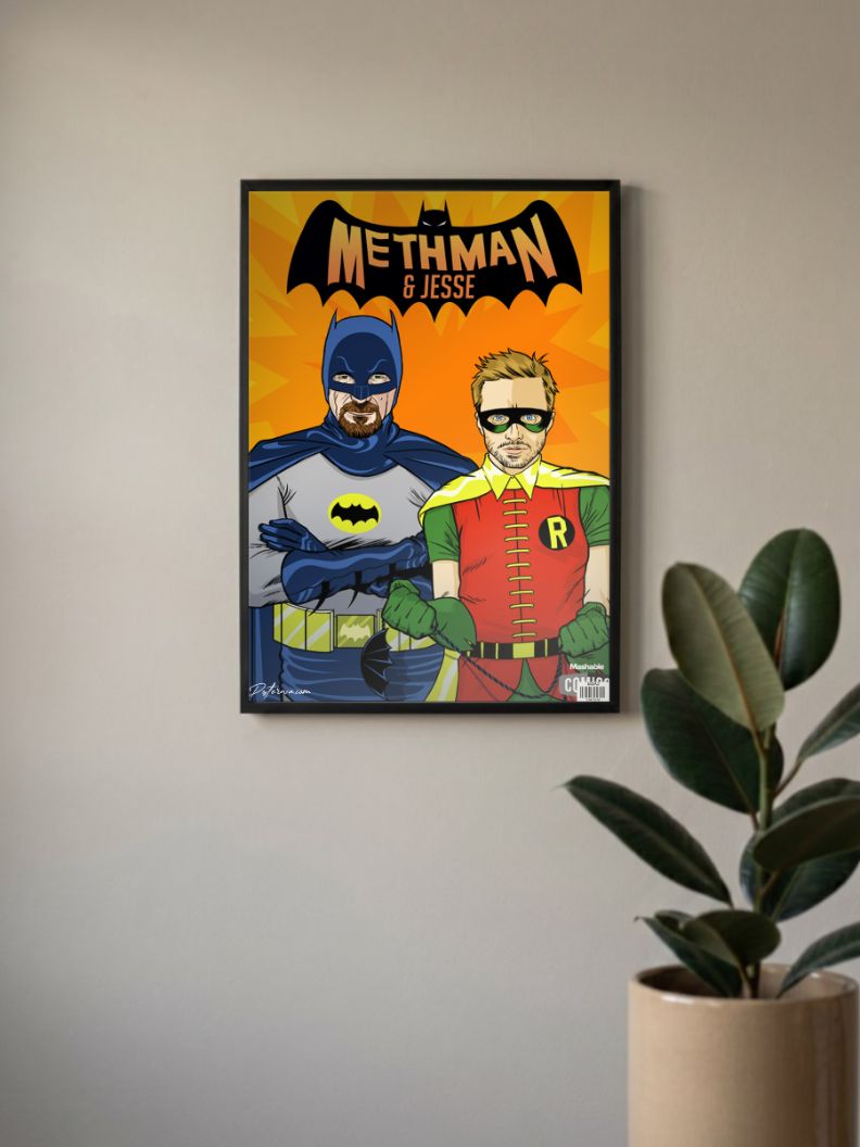 Methman and Jesse- Breaking Bad Poster