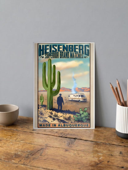 Breaking Bad Vintage Poster