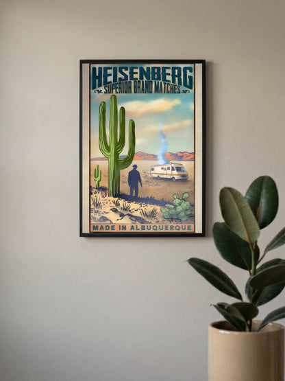 Breaking Bad Vintage Poster