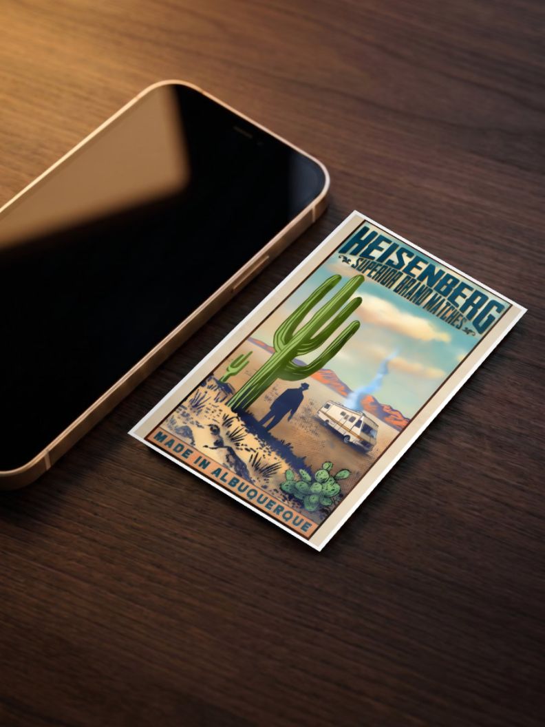 Breaking Bad Vintage Poster