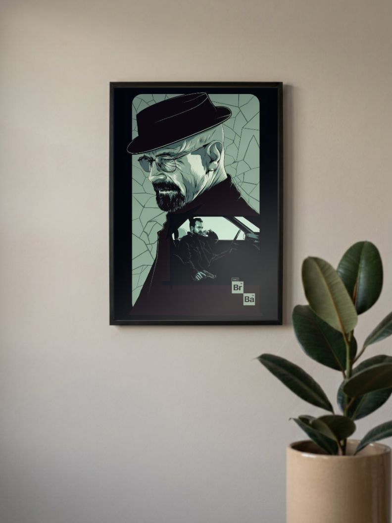 Breaking Bad: The Legend of Heisenberg | Walter White | Iconic Poster