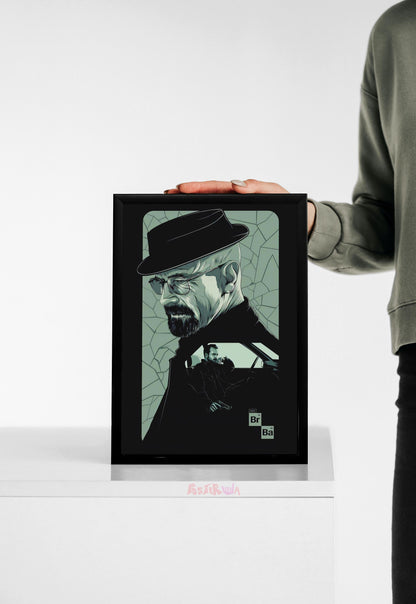 Breaking Bad: The Legend of Heisenberg | Walter White | Iconic Poster