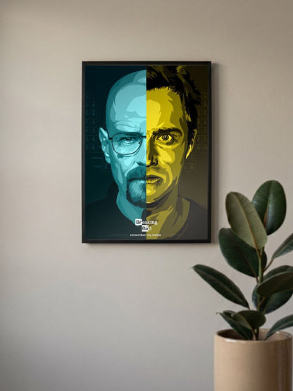 The Duality of Partners | Breaking Bad | Iconic Poster