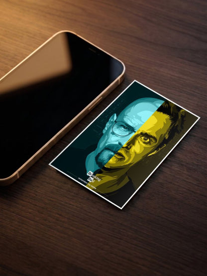 The Duality of Partners | Breaking Bad | Iconic Poster