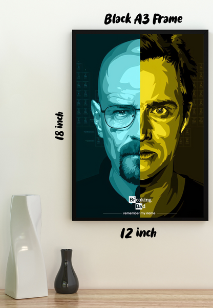 The Duality of Partners | Breaking Bad | Iconic Poster