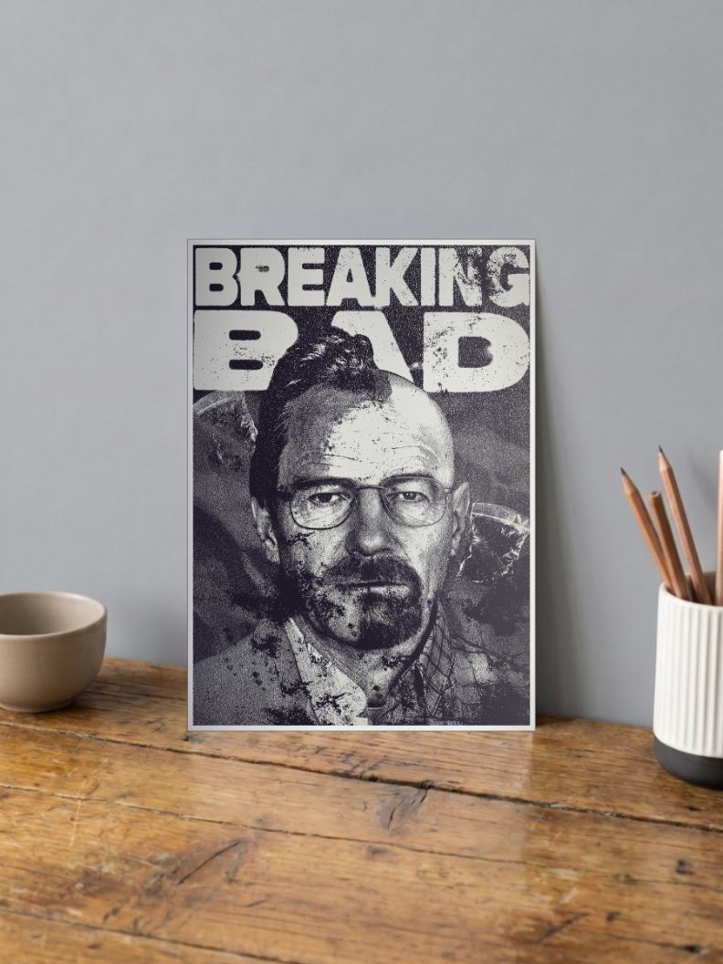 Chemistry of Chaos | Breaking Bad | Iconic Poster