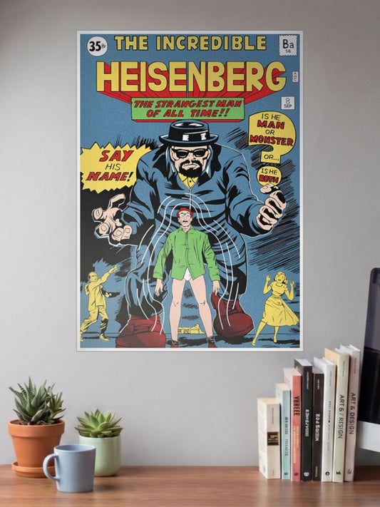 The Unstoppable Chemist | Breaking Bad | Iconic Poster