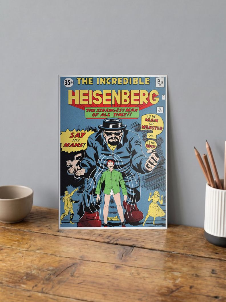 The Unstoppable Chemist | Breaking Bad | Iconic Poster