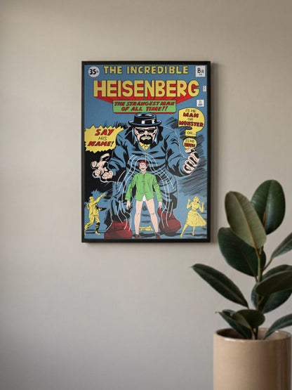 The Unstoppable Chemist | Breaking Bad | Iconic Poster