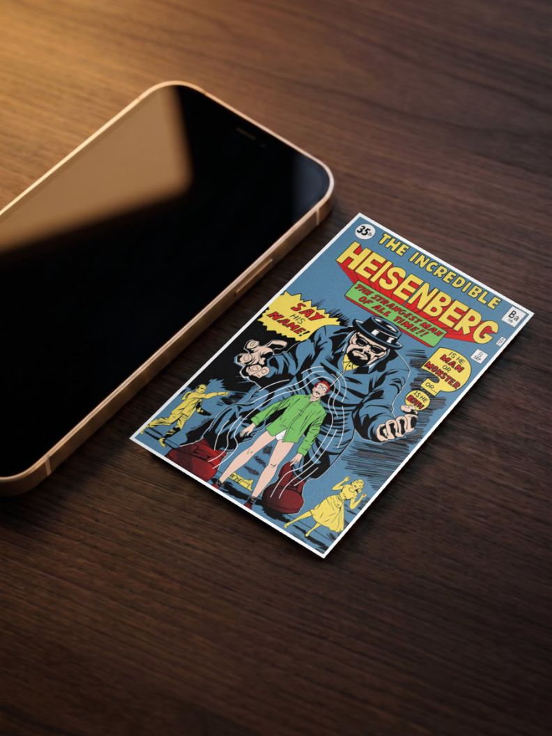 The Unstoppable Chemist | Breaking Bad | Iconic Poster