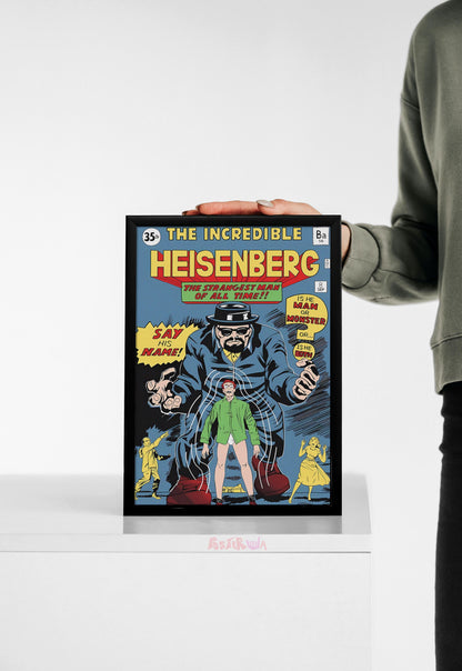 The Unstoppable Chemist | Breaking Bad | Iconic Poster