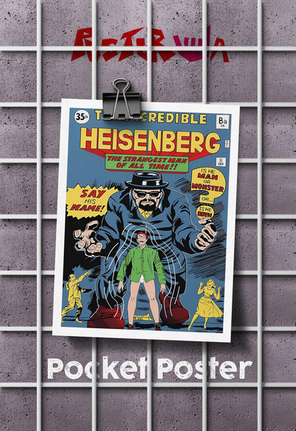 The Unstoppable Chemist | Breaking Bad | Iconic Poster