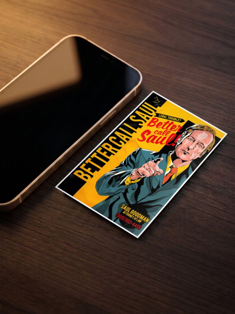 Legal Mastermind | Better Call Saul | Iconic Poster