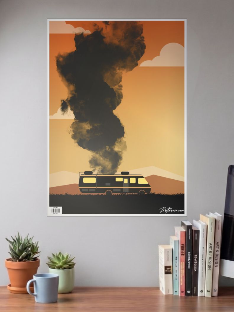 Breaking Bad Van Poster