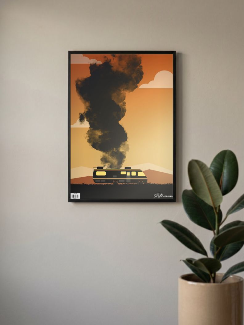 Breaking Bad Van Poster