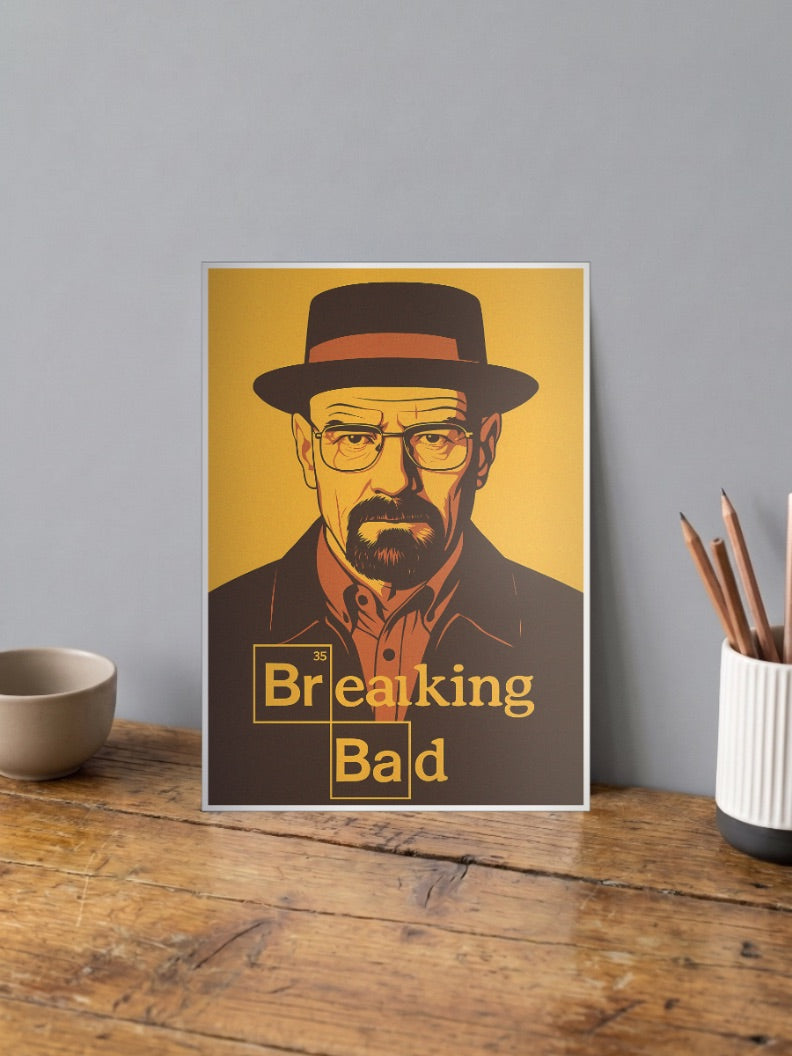 Walter White Heisenberg Webseries Poster