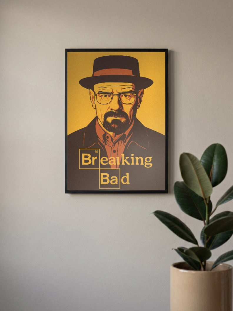 Walter White Heisenberg Webseries Poster