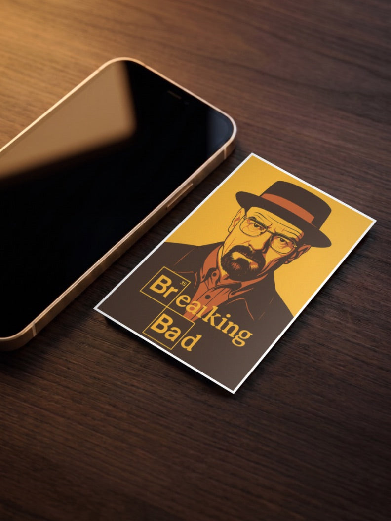 Walter White Heisenberg Webseries Poster