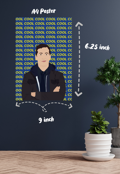 Noice Vibes | Jake Peralta | Sitcom Poster