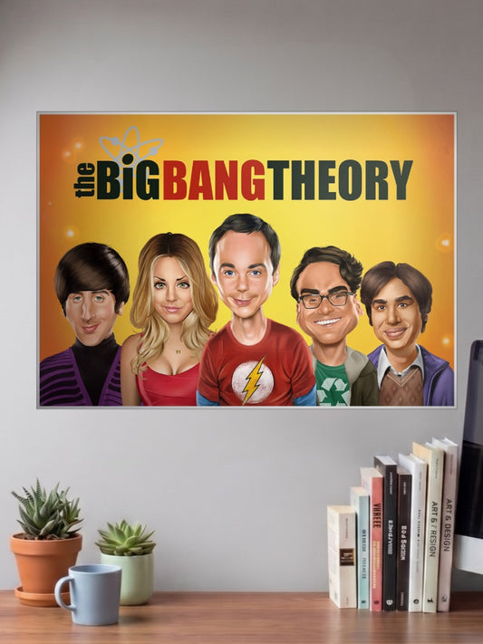 Cosmic Companions | The Big Bang Theory | Sitcom Poster