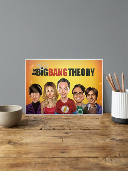 Cosmic Companions | The Big Bang Theory | Sitcom Poster