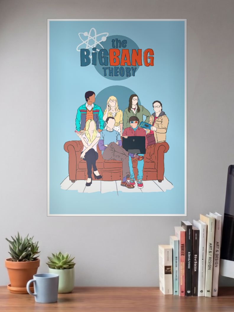 Cosmic Genesis | The Big Bang Theory | Sitcom Poster