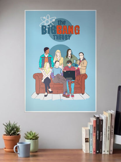 Cosmic Genesis | The Big Bang Theory | Sitcom Poster